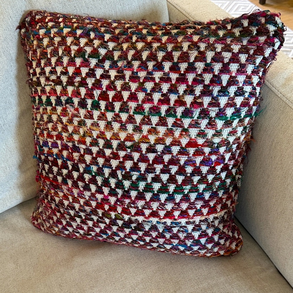 Anthropologie Textural Spectra Pillow